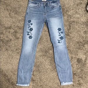 Tommy Hilfiger full length floral jean